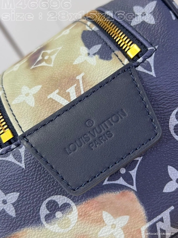 Official oldcobbler LOUIS VUITTON POUCH TOILET KIT DOPP 0817